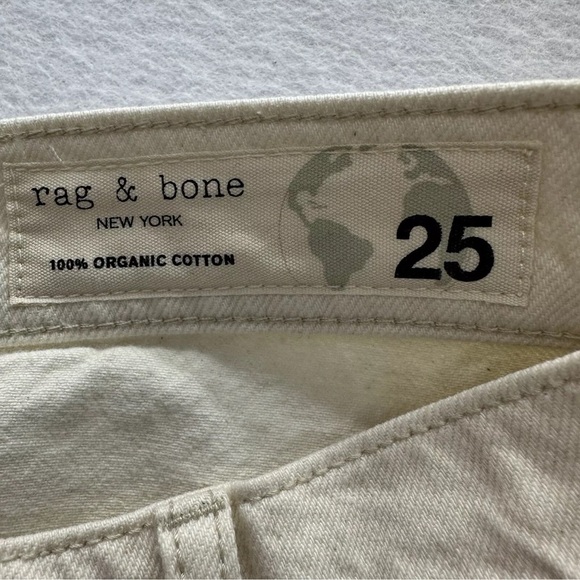 Rag & Bone 100% Cotton Women’s Maya High-Rise Walking Denim Short Sz 25 - Picture 6 of 11